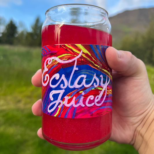 Hewkii | "Ecstasy Juice" Glass